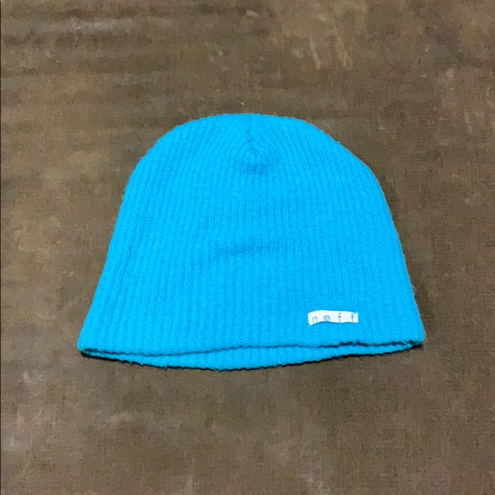 Light Blue Neff Beanie